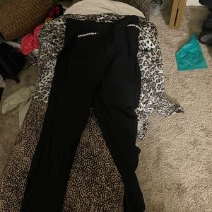 Black dress pants with pearls